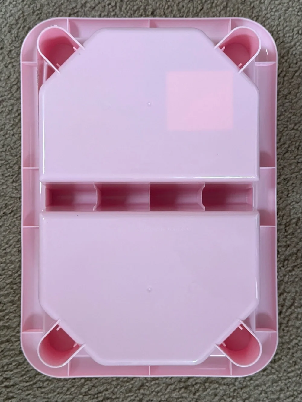 Target Pink and Orange Dual-Compartment Kids Sensory Table